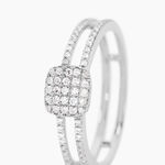 Bague Aude Or Blanc Diamant - Parures de mariage Femme | Marc Orian