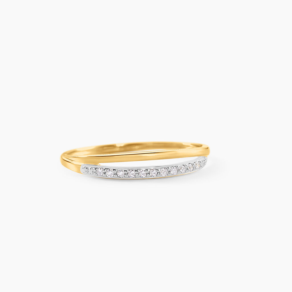 Bague Arslane Or Jaune Diamant - Bagues pierres pr&eacute;cieuses Femme | Marc Orian