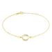 Bracelet Ciate Or Jaune - Bracelets Anneaux Entrelaces Femme | Marc Orian