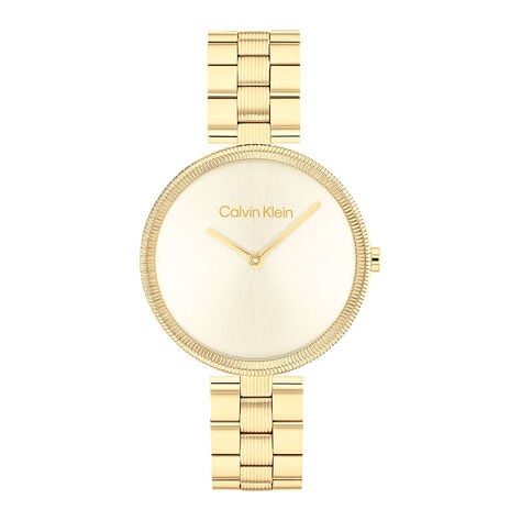 Montre Calvin Klein Gleam Doré - Montres étanches Femme | Marc Orian