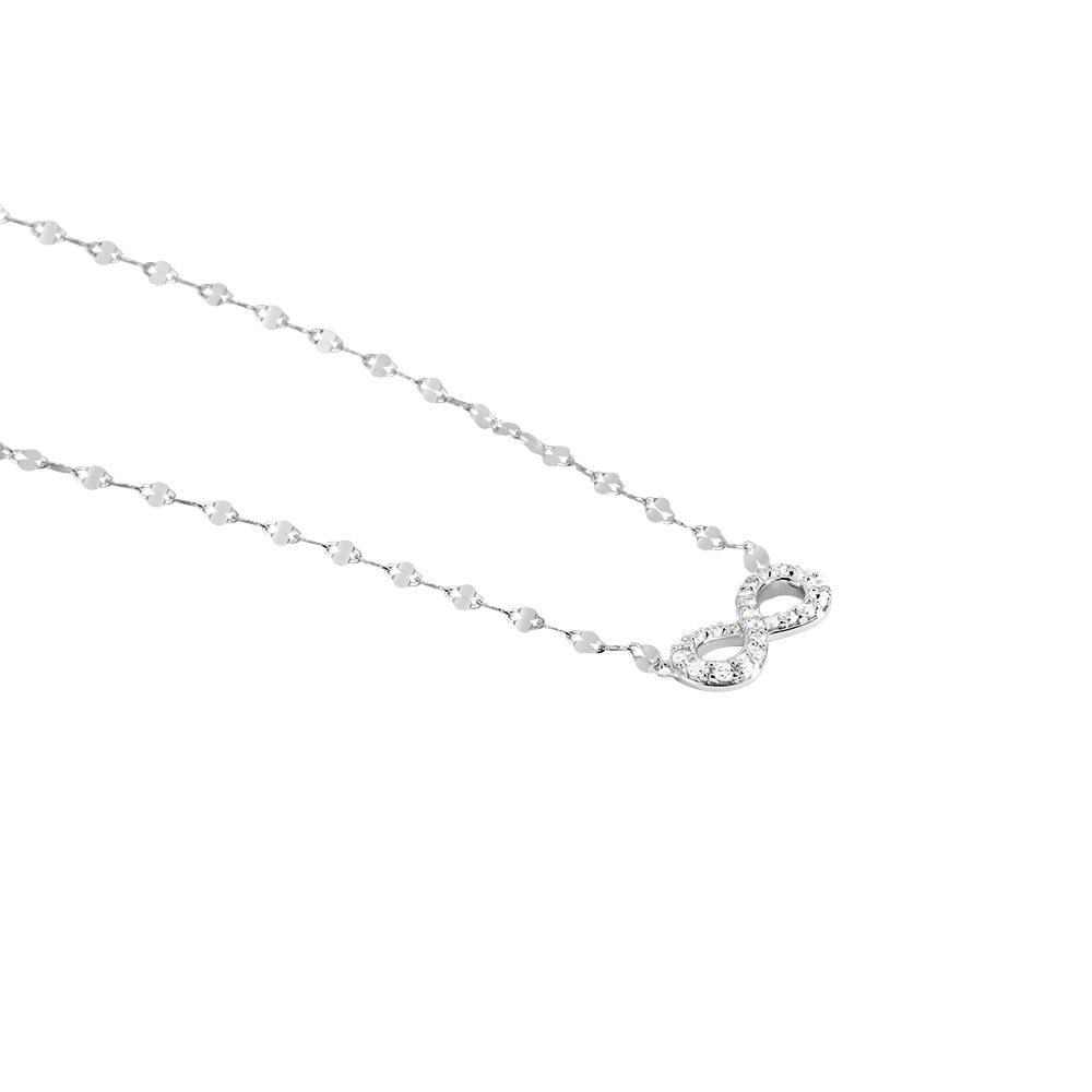 Collier Argent Wine Infini Oxydes De Zirconium - Colliers avec pierres Femme | Marc Orian