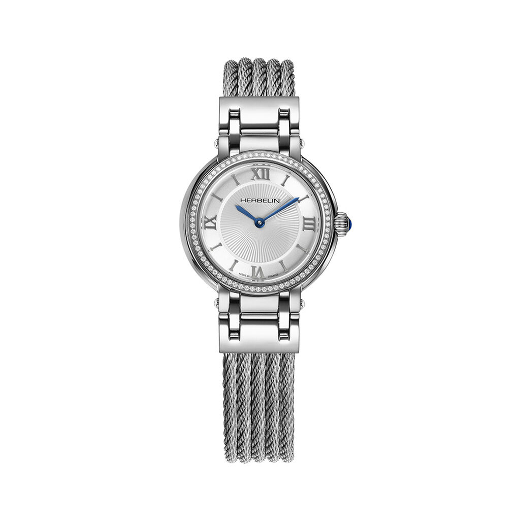 Montre Herbelin Galet Blanc - Montres &eacute;tanches Femme | Marc Orian