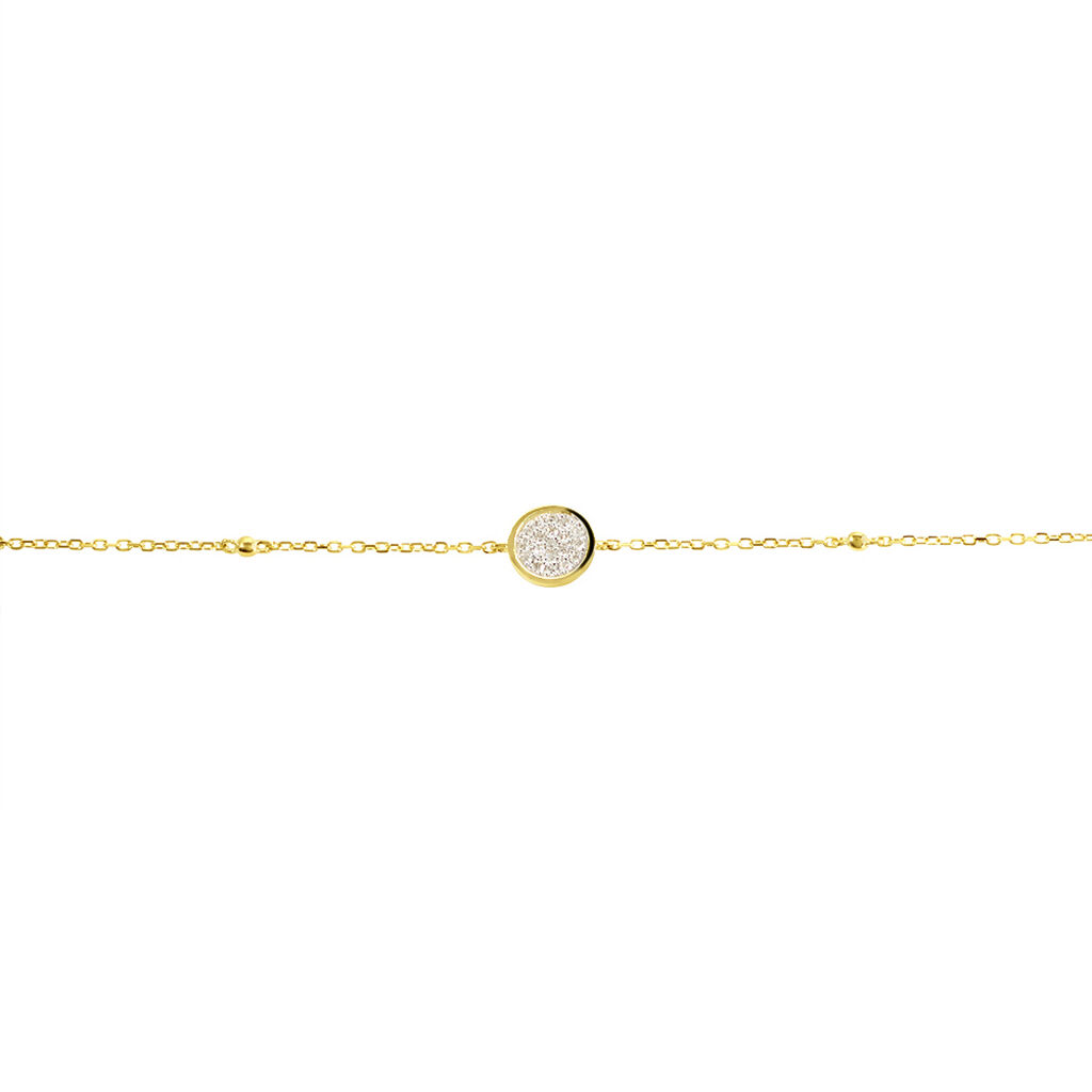 Bracelet Melisane Or Jaune Diamant - Bracelets chaînes Femme | Marc Orian