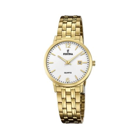 Montre Festina Classics Blanc - Montres classiques Femme | Marc Orian
