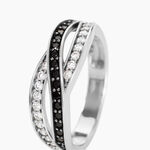 Bague Bethany Argent Blanc Oxyde De Zirconium - Bijoux fantaisie Femme | Marc Orian