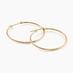 Cr&eacute;oles Anusha Plaqu&eacute; Or Jaune - Cr&eacute;oles Femme | Marc Orian