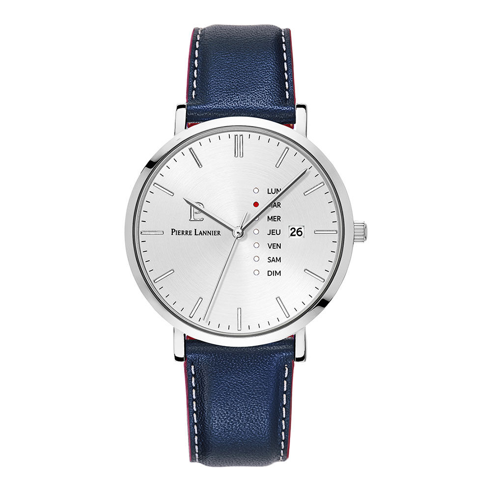 Montre Pierre Lannier Data Argenté - Montres étanches Homme | Marc Orian