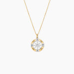 Pendentif Demyan Or Bicolore Oxyde De Zirconium - Pendentifs Homme | Marc Orian