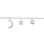 Bracelet Feeria Argent Blanc Oxyde De Zirconium - Bracelets fantaisie Femme | Marc Orian