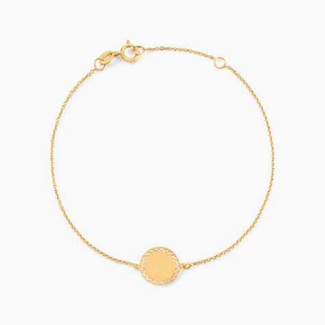 Bracelet Raniero Or Jaune - Bracelets Medailles Femme | Marc Orian