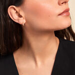 Cr&eacute;oles Louisie Plaqu&eacute; Or Jaune Oxyde De Zirconium - Cr&eacute;oles Femme | Marc Orian