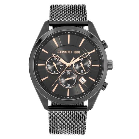 Montre Cerruti Grottamare Noir - Montres Homme | Marc Orian