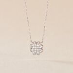 Collier Ottilie Argent Blanc Oxyde De Zirconium - Colliers avec pierres Femme | Marc Orian