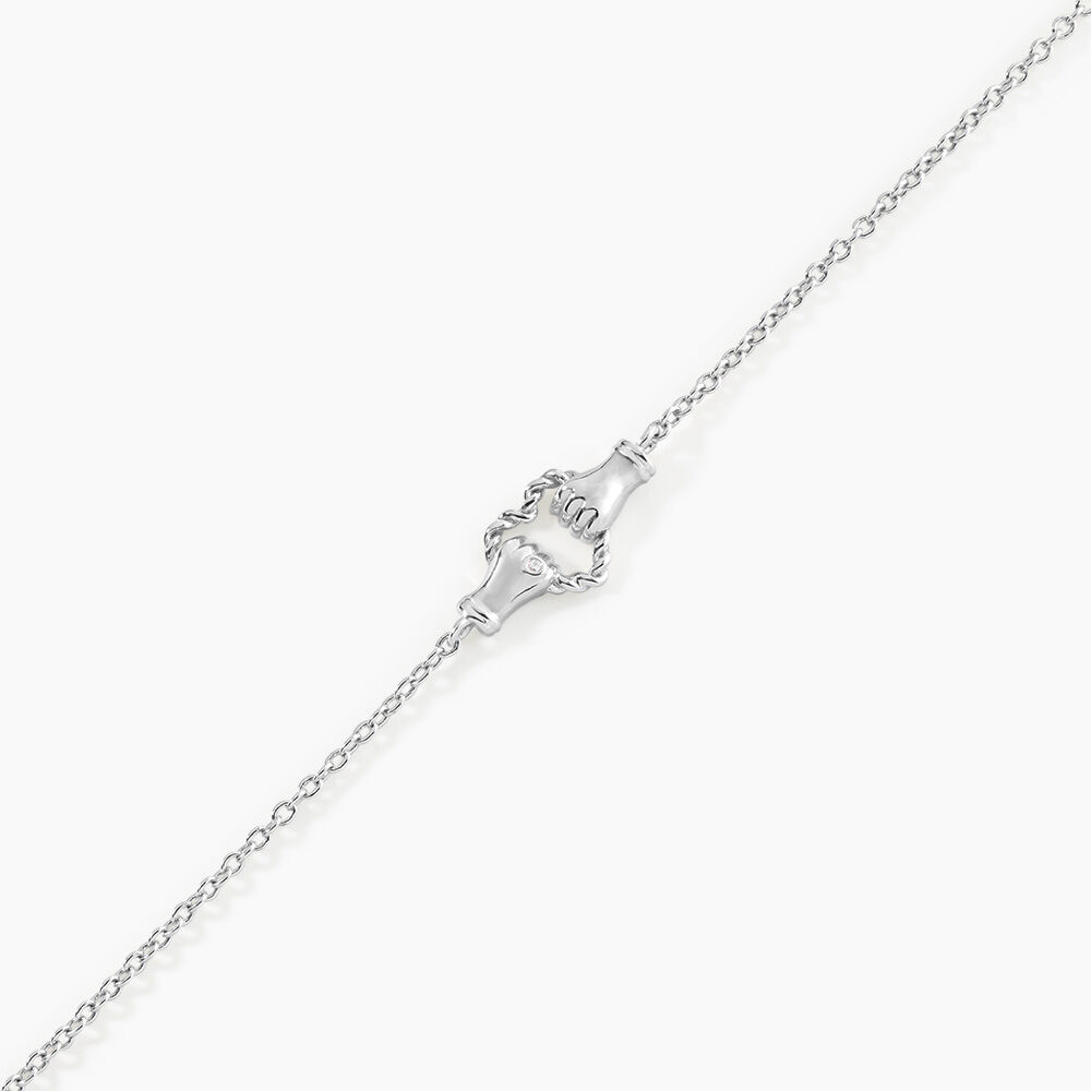 Bracelet Mystic Argent Blanc Oxyde De Zirconium - Bracelets fantaisie Femme | Marc Orian