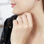 Bague Solitaire Renate Or Jaune Oxyde De Zirconium - Solitaires Femme | Marc Orian