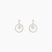 Boucles D'oreilles Pendantes Ivana Argent Blanc Perle De Culture - Pendantes Femme | Marc Orian