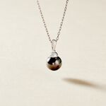 Pendentif Phila Or Blanc Perle De Culture De Tahiti - Pendentifs Femme | Marc Orian