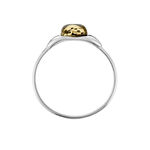 Bague Marquita Argent Blanc Ambre - Bijoux fantaisie Femme | Marc Orian