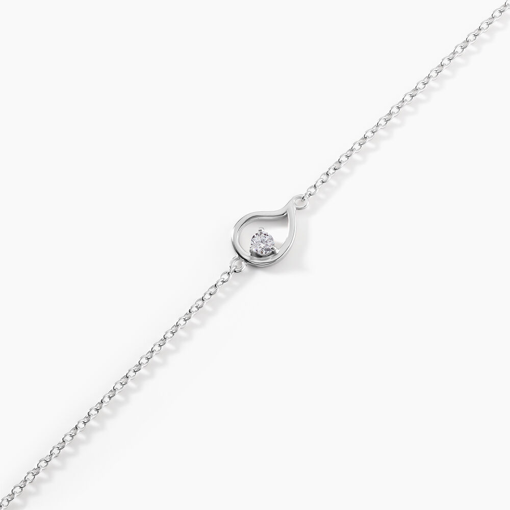 Bracelet Argent Sidonio Oxydes De Zirconium - Bracelets fantaisie Femme | Marc Orian