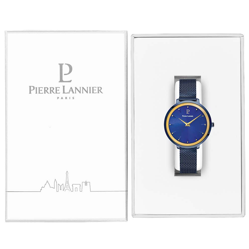 Montre Pierre Lannier Asteroide Bleu - Montres classiques Femme | Marc Orian