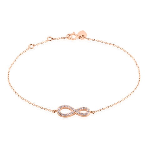 Bracelet Amita Argent Rose Oxyde De Zirconium - Bracelets fantaisie Femme | Marc Orian