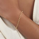 Bracelet Elviaae Maille Jaseron Or Jaune - Bracelets mailles Femme | Marc Orian