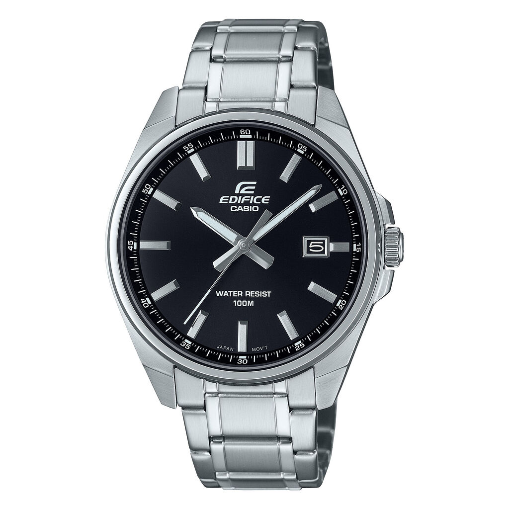 Montre Casio Edifice Noir - Montres &eacute;tanches Homme | Marc Orian