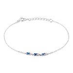 Bracelet Argent Blanc Augusts Oxydes De Zirconium - Bracelets fantaisie Femme | Marc Orian