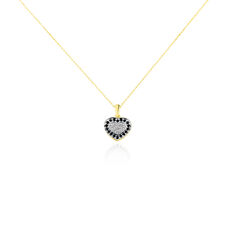 Collier Or Jaune Mair Saphirs Diamants - Colliers Femme | Marc Orian