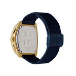 Montre Montignac Tonneau Bleu - Montres &eacute;tanches Homme | Marc Orian