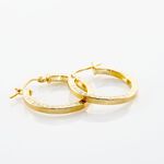 Cr&eacute;oles Xanthia Or Jaune - Cr&eacute;oles Femme | Marc Orian