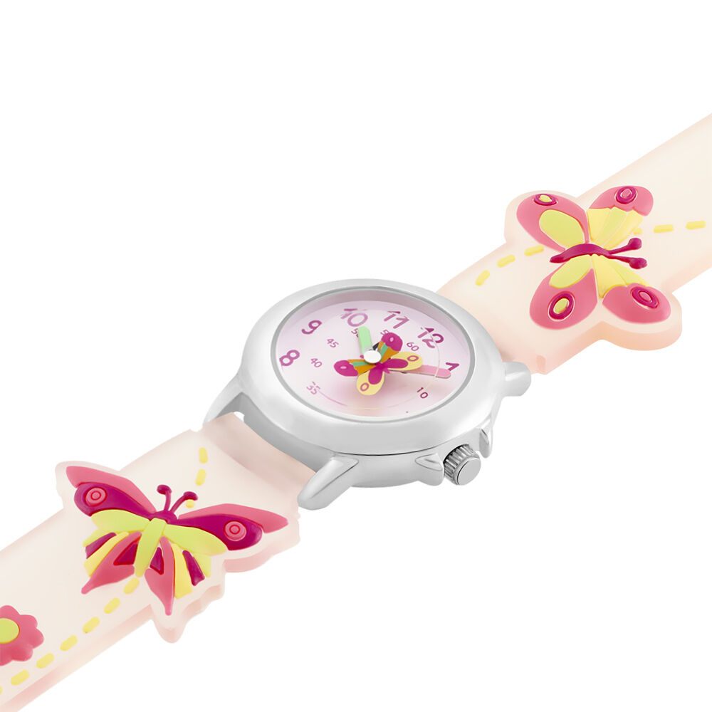 Montre Upp Papillon Rose - Montres &eacute;tanches Enfant | Marc Orian