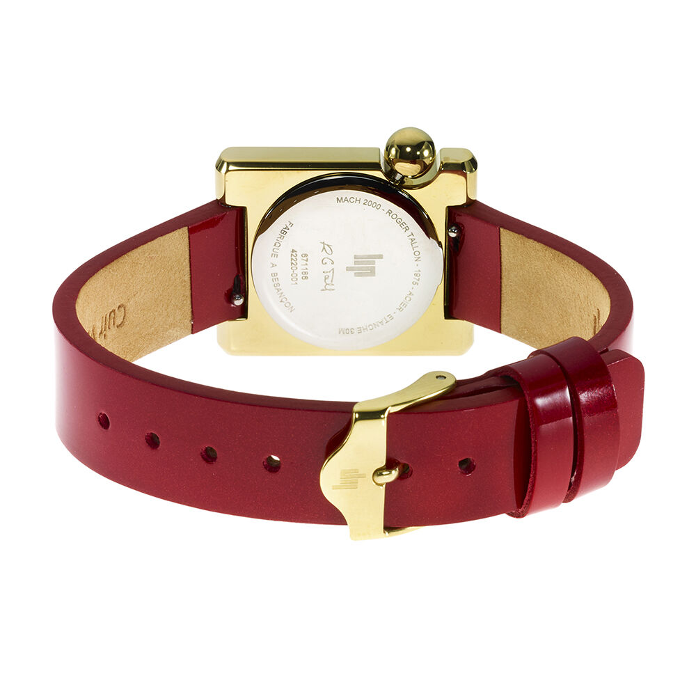 Montre Lip Mach 2000 Mini Square Doré - Montres étanches Femme | Marc Orian
