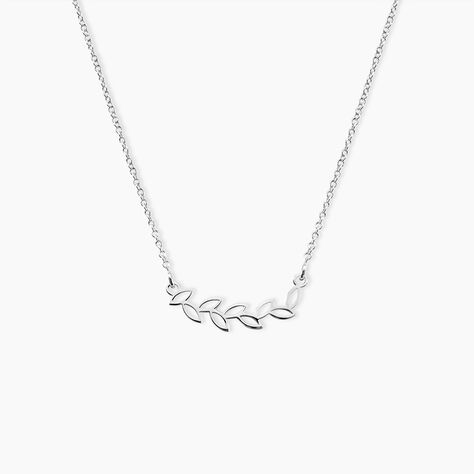 Collier Argent Blanc Didon - Colliers fantaisie Femme | Marc Orian