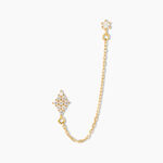 Bijou D'oreille Unitaire Pallas Or Jaune Oxyde De Zirconium - Piercings d'oreilles Femme | Marc Orian