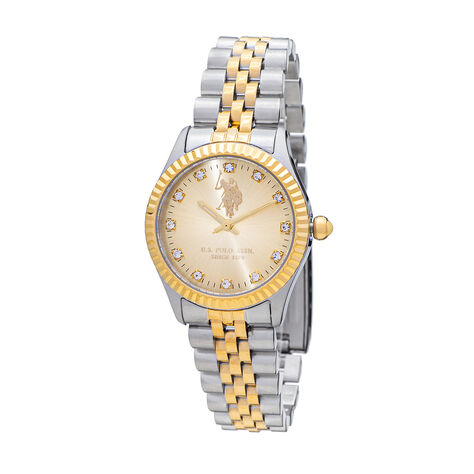 Montre U.s. Polo Assn. Champagne - Montres Femme | Marc Orian