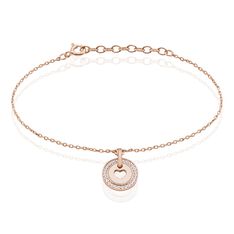 Bracelet Xaveria Argent Rose Oxyde - Bracelets chaînes Femme | Marc Orian
