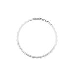 Alliance 2 Rangs Or Blanc - Alliances personnalis&eacute;es Femme | Marc Orian