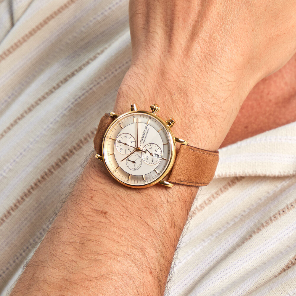Montre Herbelin Inspiration Blanc - Montres étanches Homme | Marc Orian