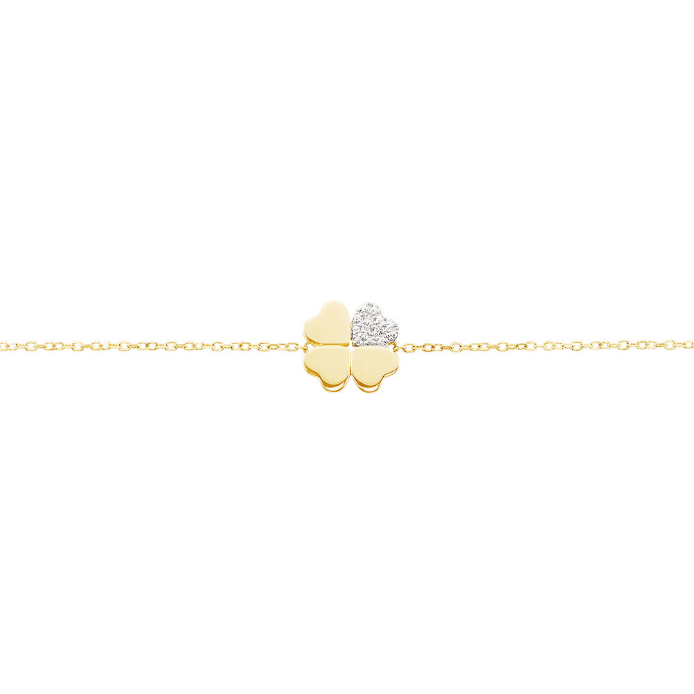 Bracelet Yasamin Or Jaune Diamant - Bracelets chaînes Femme | Marc Orian