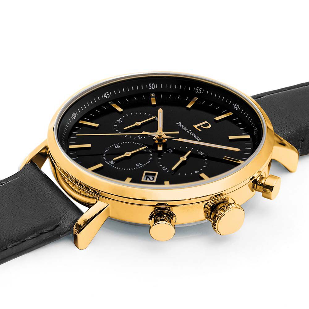 Montre Pierre Lannier Baron Noir - Montres étanches Homme | Marc Orian