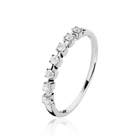 Bague Selina Or Blanc Diamant - Bagues pierres précieuses Femme | Marc Orian