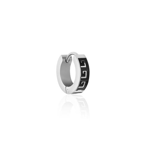 Créole Unitaire Acier Blanc Jorick - Piercings d'oreilles Homme | Marc Orian