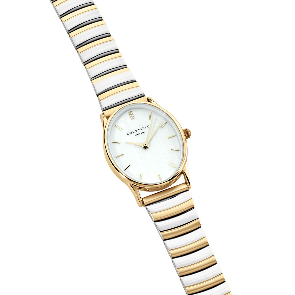Montre Rosefield Oval Nacre Blanche - Montres &eacute;tanches Femme | Marc Orian