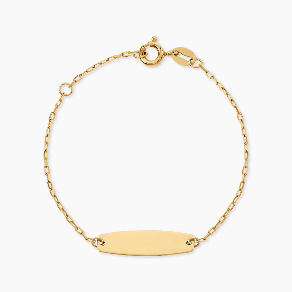 Bracelet Identit&eacute;e Gaspardine Argent Dor&eacute; A L'Or 750/1000 - Gourmettes Femme | Marc Orian
