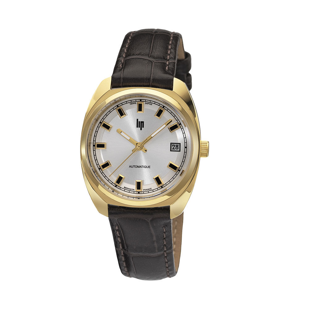 Montre Lip General De Gaulle Auto 35 Argent&eacute; - Montres automatiques Unisex | Marc Orian