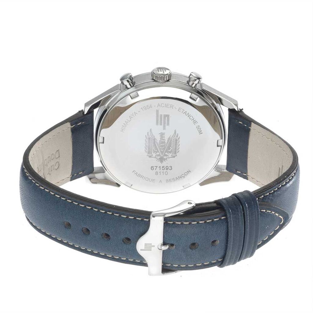 Montre Lip Himalaya Blanc Argenté - Montres classiques Homme | Marc Orian