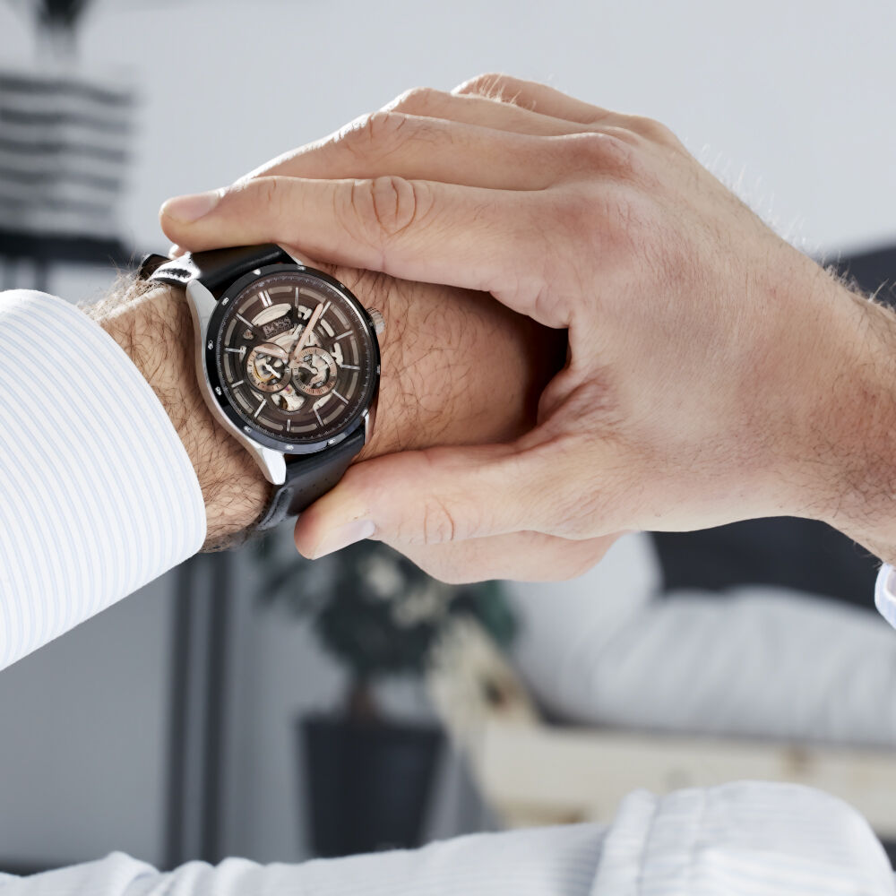 montre boss automatique