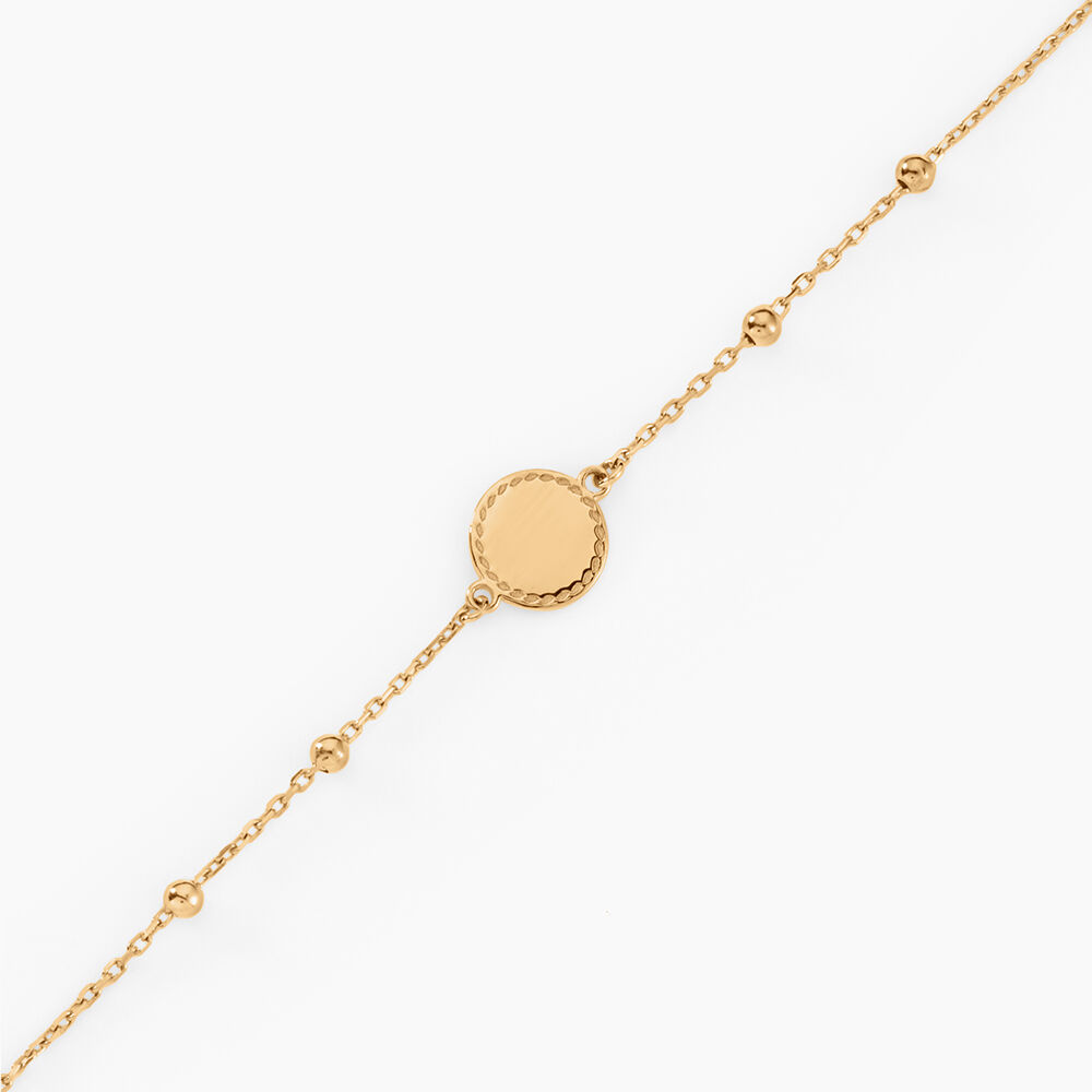 Bracelet Albina Plaqu&eacute; Or Jaune - Bracelets Medailles Femme | Marc Orian