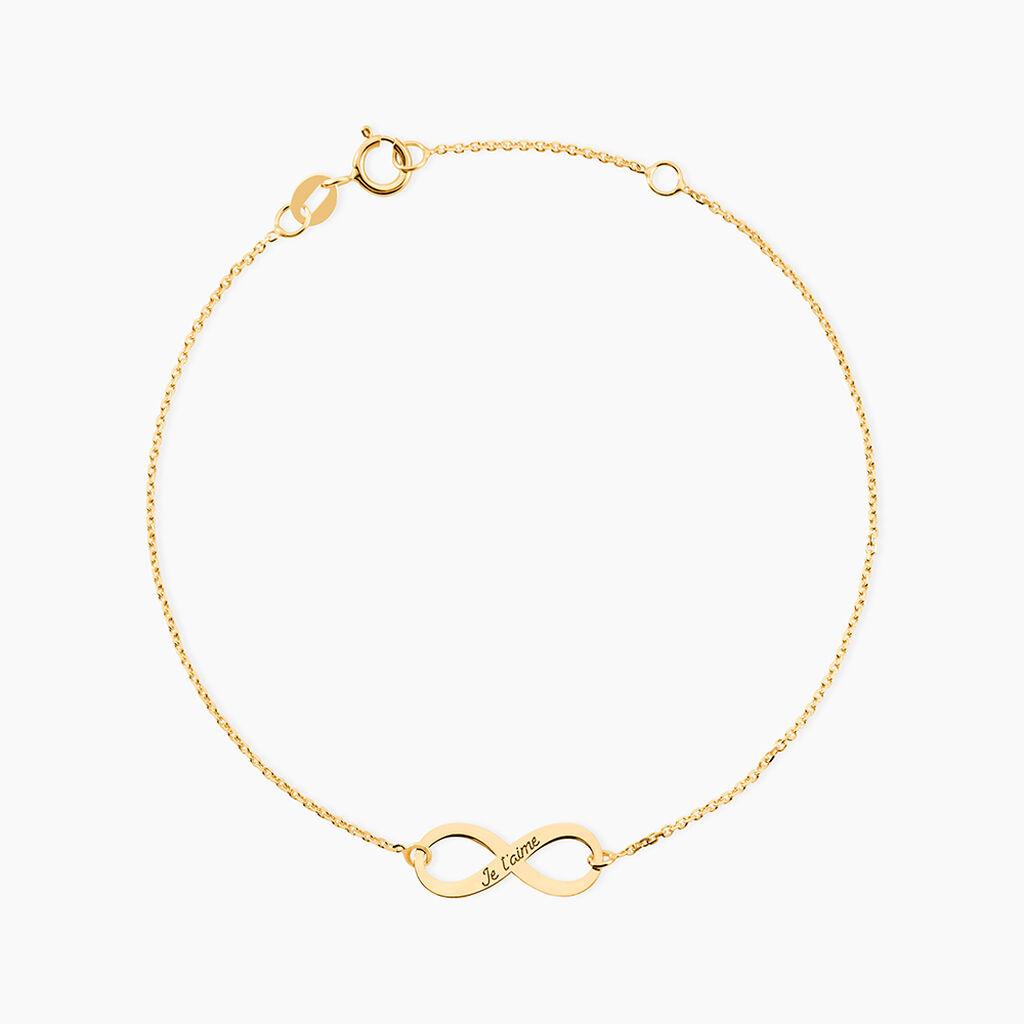 Bracelet Or Jaune Nabelcus - Bracelets cha&icirc;nes Femme | Marc Orian